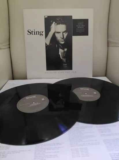 Sting – ...Nothing Like The Sun - 1987  Almanya  Basım 33 lük 2xLP Plak