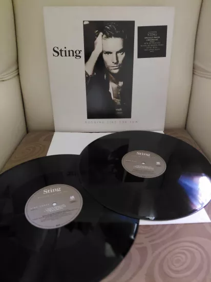 Sting – ...Nothing Like The Sun - 1987  Almanya  Basım 33 lük 2xLP Plak