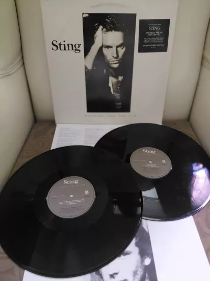 Sting – ...Nothing Like The Sun - 1987  Almanya  Basım 33 lük 2xLP Plak