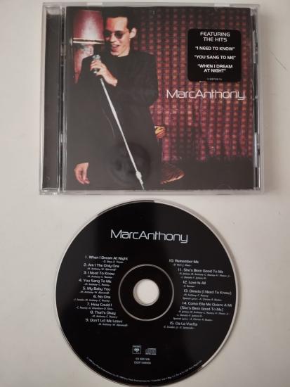 Marc Anthony - 1999  Amerika  Basım - 2. El  CD Albüm