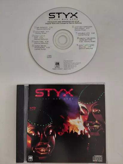 Styx  – Kilroy Was Here  – USA  Basım - CD Albüm
