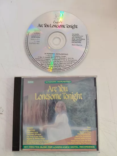 Richard Romance – Are You Lonesome Tonight  - 1988 Avrupa Basım CD Albüm