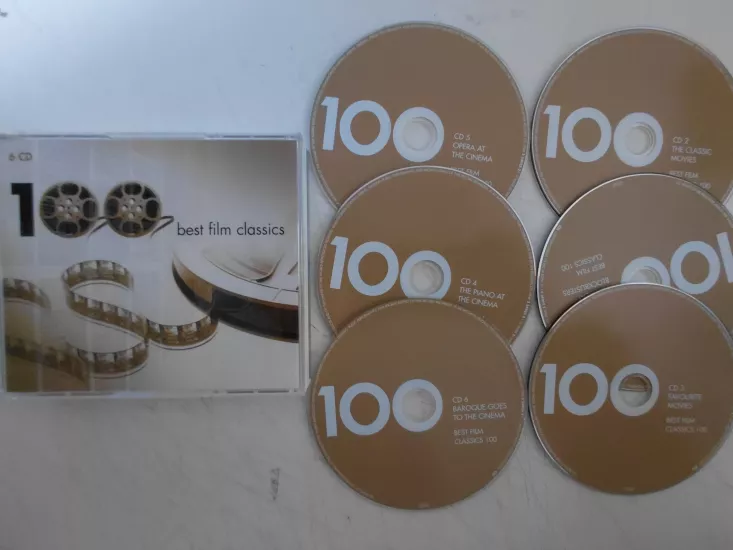 100 Best Film Classics - 2006 Avrupa Basım 6xCD Box Set