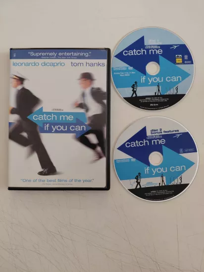 Sıkıysa Yakala ( Catch Me If You Can) - 2xDVD Film /0.Bölge - Türkçe altyazı yoktur