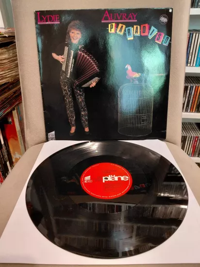 Lydie Auvray  –  Paradiso – 1984 Almanya Basım Plak - LP Albüm