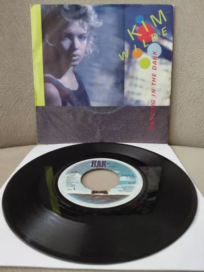 Kim Wilde  –  Dancing In The Dark -  1983  Hollanda Basım 45 lik Plak