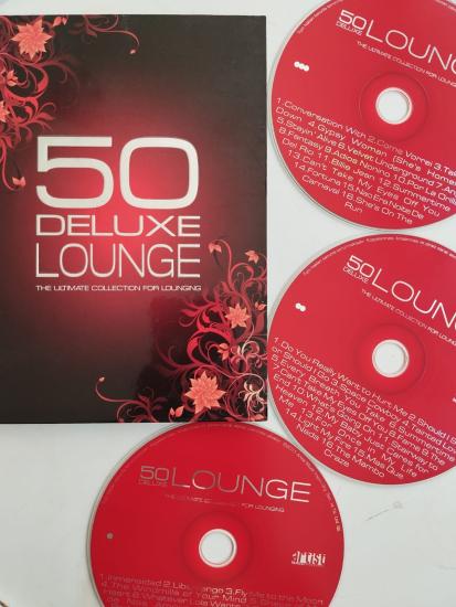50 Deluxe Lounge -  2011 Türkiye Basım - 2. El 3xCD Albüm