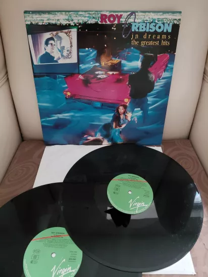 Roy Orbison  – In Dreams The Greatest Hits - 1987  Almanya  Basım 33 lük  2xLP Plak