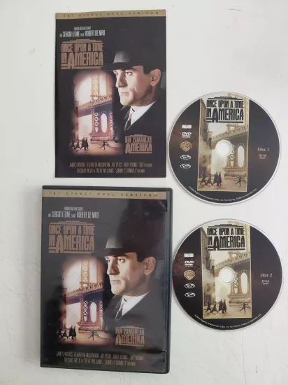 Bir Zamanlar Amerika’da / Once Upon A Time in America - Robert De Niro -  2xDVD Film /Özel Baskı