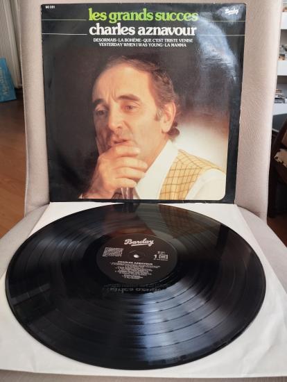 Charles Aznavour – Les Grands Succes (La Boheme) - 1978 Fransa Basım - LP Plak Albüm