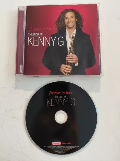 Kenny G  –  Forever In Love (The Best Of Kenny G) – İngiltere Basım -  CD Albüm