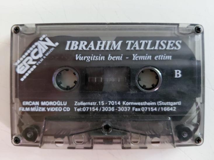 İbrahim Tatlıses – Vur Gitsin Beni / Yemin Ettim -  1993 Almanya Basım Kaset /Kapaksız