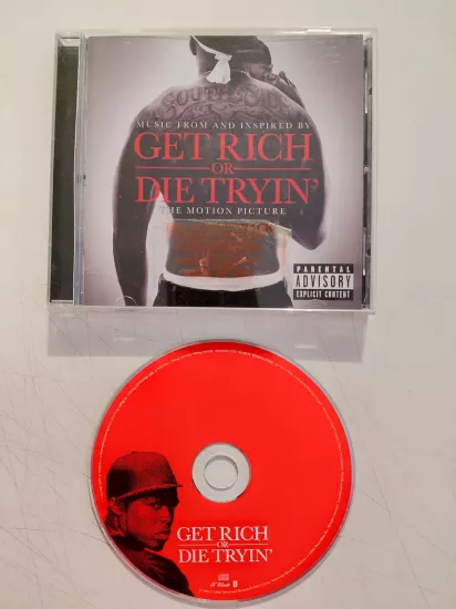 Music From And Inspired By Get Rich Or Die Tryin’ The Motion Picture  -  2005 Avrupa Basım CD Albüm /Hip Hop