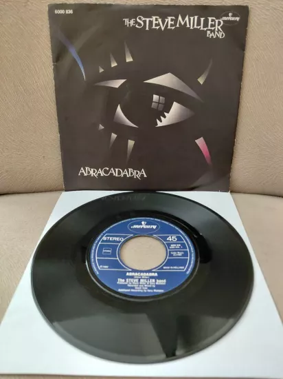 The Steve Miller Band  – Abracadabra - 1982 Hollanda Basım 45lik Plak