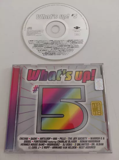What’s Up! #5 (Antiloop,DR. Alban,2 Unlimited..) -1998 Türkiye  Basım - CD Albüm