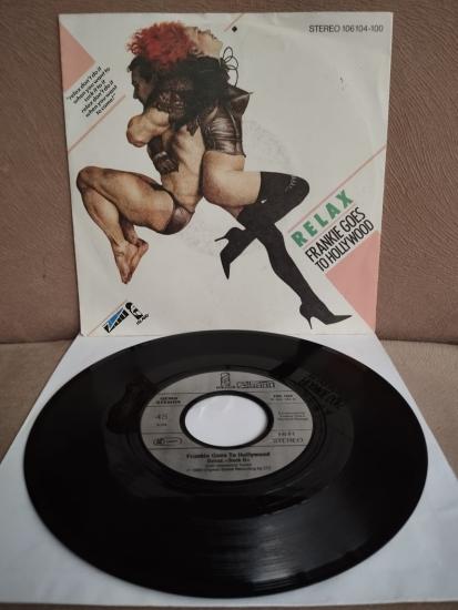 FRANKIE GOES TO HOLLYWOOD - RELAX 1983 ALMANYA BASIM 45 LİK PLAK