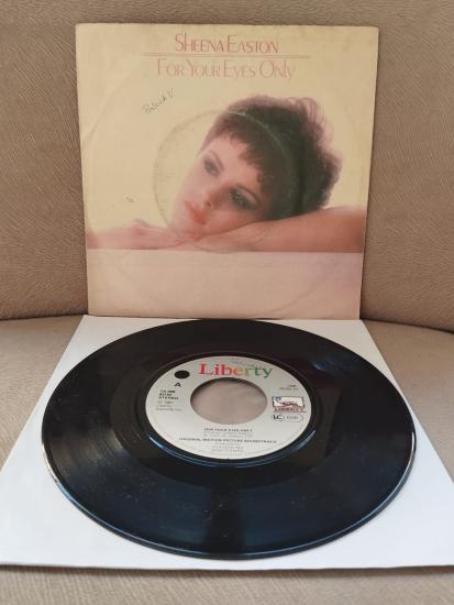 SHEENA EASTON - For Your eyes Only - 1981 Hollanda Basım 45 LİK PLAK