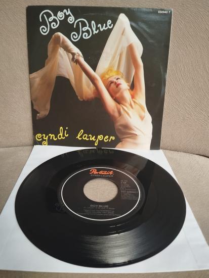 Cyndi Lauper – Boy Blue  - 1987  Hollanda Basım 45 lik Plak