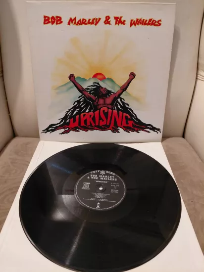 Bob Marley & The Wailers  –  Uprising - 1980  Fransa Basım 33lük LP Albüm