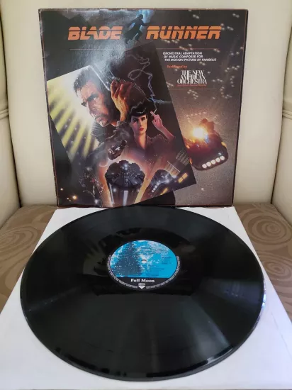 The New American Orchestra –  Blade Runner (Soundtrack) - 1982  Almanya  Basım 33 lük LP Plak