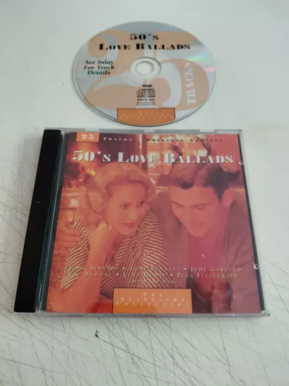 50’s Love Ballads  -  1995  Avrupa Basım CD Albüm