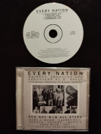 Red Hot R+B All Stars ‎– Every Nation - 1997 Amerika Basım 2. El   CD, Promo