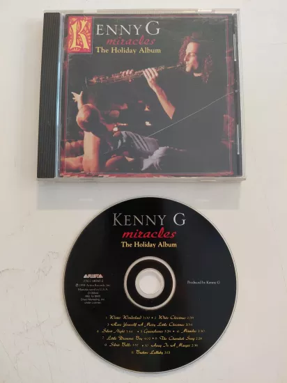 Kenny G  – Miracles - The Holiday Album – 1994 USA -  CD Albüm