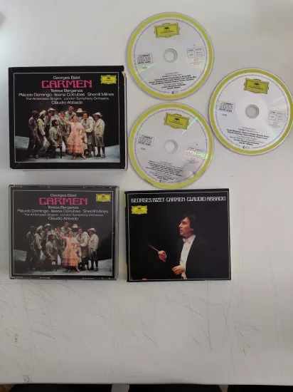 Georges Bizet  -  Carmen  - 1994  Avrupa Basım 3xCD Box Set
