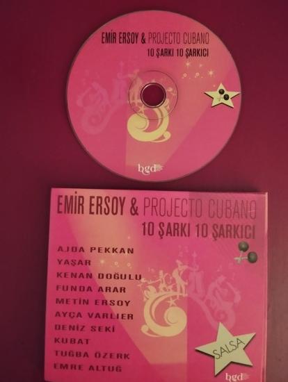 Emir Ersoy & Projecto Cubano – 10 Şarkı 10 Şarkıcı  - 2010 Türkiye Basım CD  Albüm