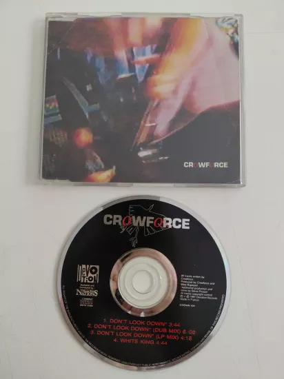Crowforce – Don’t Look Down -  1991 İngiltere Basım - CD, Single