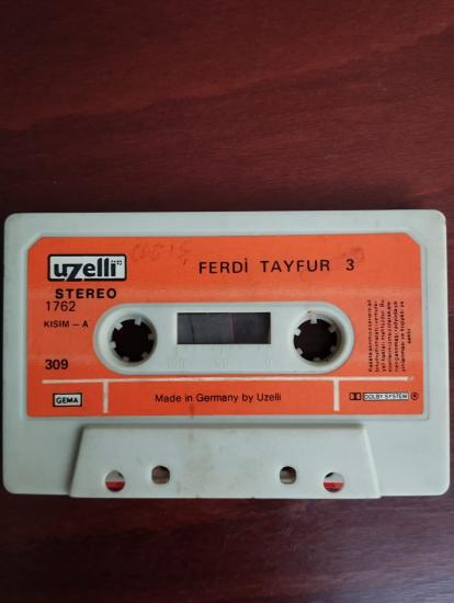 FERDİ TAYFUR  – 3 - 1976  Almanya Basım  Kaset / Uzelli - Kapaksız