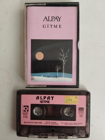Alpay ‎–  Gitme - 21990  Türkiye Basım Kaset Albüm /Kağıt Baskı