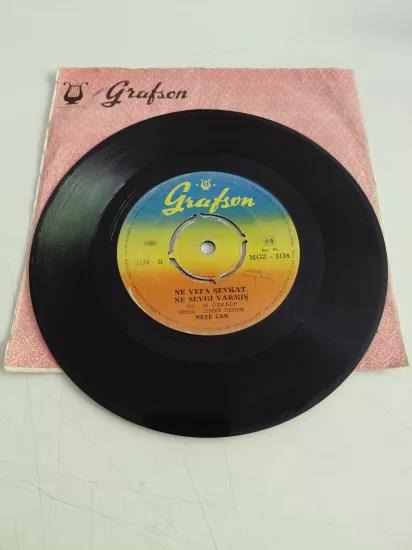Neşe Can –  İçin İçin Yanıyor - 1964  Türkiye  Basım 45lik Plak