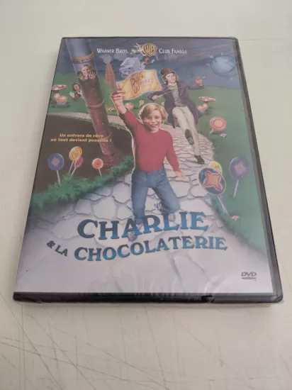 CHARLIE ET LA CHOCOLATERIE - Gene Wilder /Jack Albertson  - DVD Film /Açılmamış Ambalajlı - Türkçe altyazı yoktur.