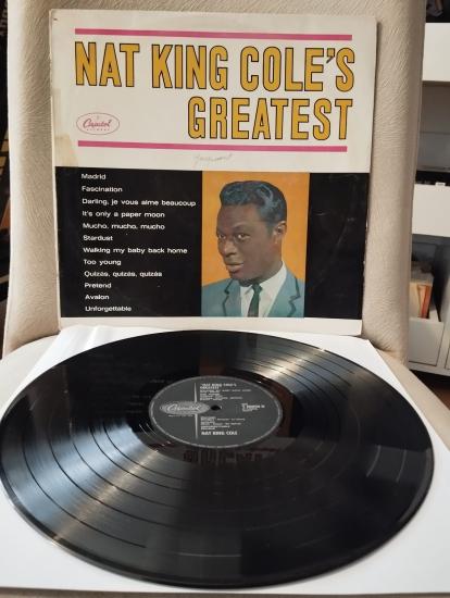 Nat King Cole – Nat King Cole’s Greatest - Hollanda Basım 33 lük Plak - Lp Albüm