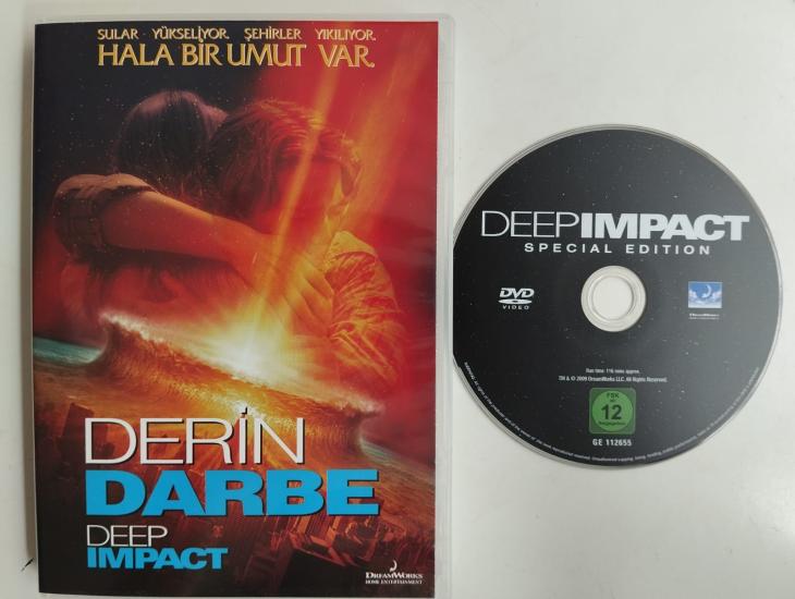 Derin Darbe - Deep Impact - 2. El  DVD Film - 116 Dakika