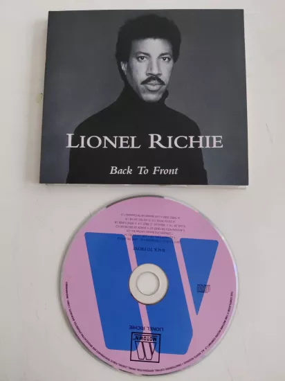 Lionel Richie  – Back To Front – Avrupa Basım - CD Albüm