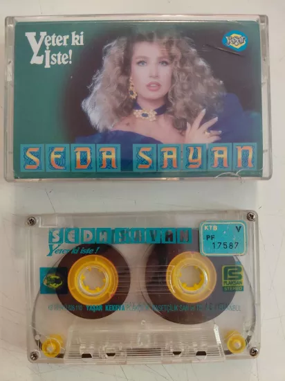 Seda Sayan – Yeter Ki İste!  - 1993  Türkiye Basım Kaset Albüm