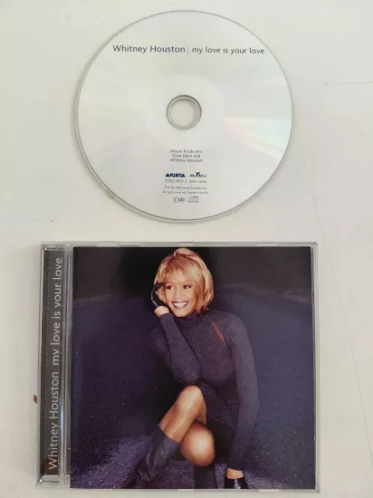 Whitney Houston – My Love Is Your Love - 1998  Avrupa  Basım - CD Albüm