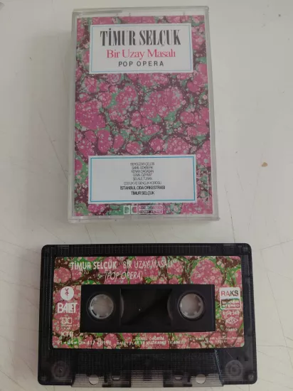 Timur Selçuk – Bir Uzay Masalı  - 1990 Türkiye Basım  Kaset