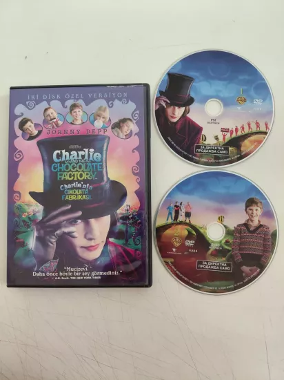 Charlie’nin Çikolata Fabrikası - Bir Tim Burton filmi - 2xDVD Film (Özel Versiyon)
