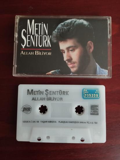 Metin Şentürk – Allah Biliyor -  1992 Türkiye Basım  Kaset Albüm