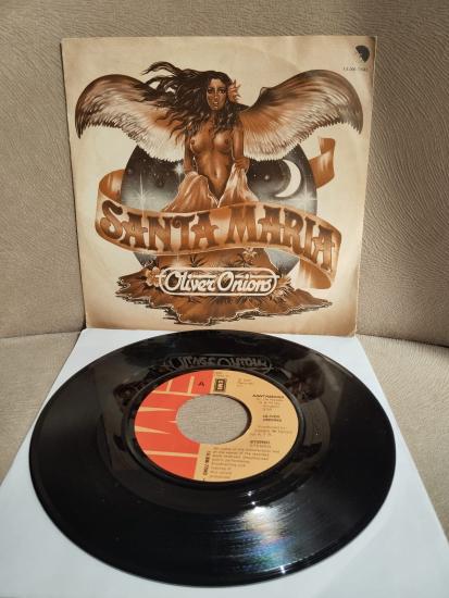 Oliver Onions –  Santa Maria  -  1980 Hollanda Basım  45 lik Plak