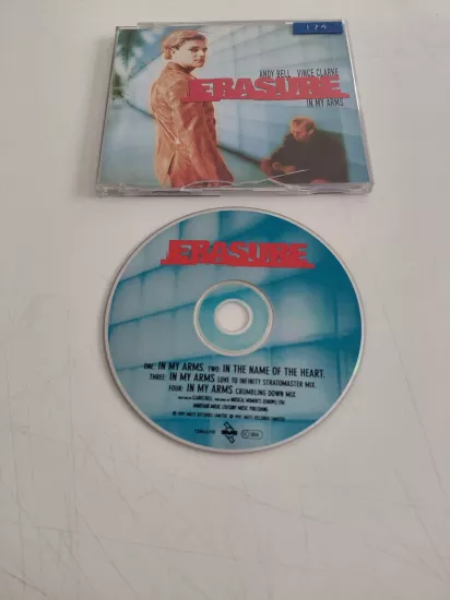 Erasure  – In My Arms - 1997  İngiltere Basım - CD, Single