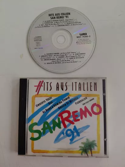 Hits Aus Italien - San Remo ’91 - 1991  Almanya Basım CD Albüm