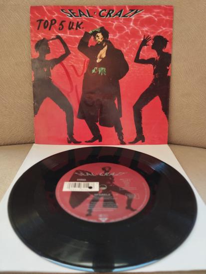 SEAL - Crazy -  1990 Almanya Basım 45lik Plak