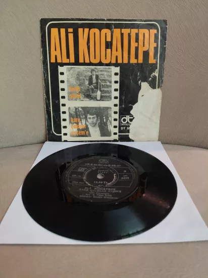 Ali Kocatepe  – Dertli Gönül / Kara Çaldılar Ayşem’e - 1971 Türkiye Basım  45lik Plak