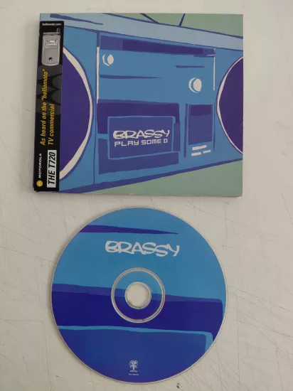 Brassy – Play Some D - 2003 İngiltere Basım CD Single