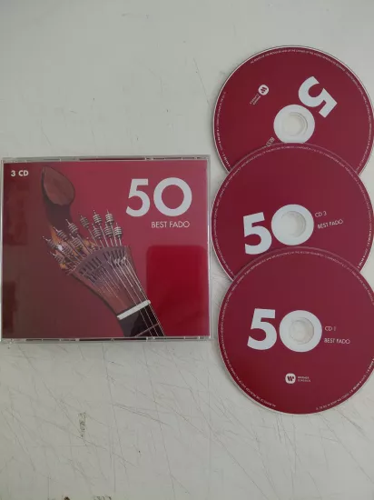 Best Fado 50 - 2013  Portekiz Basım 3xCD Box Set