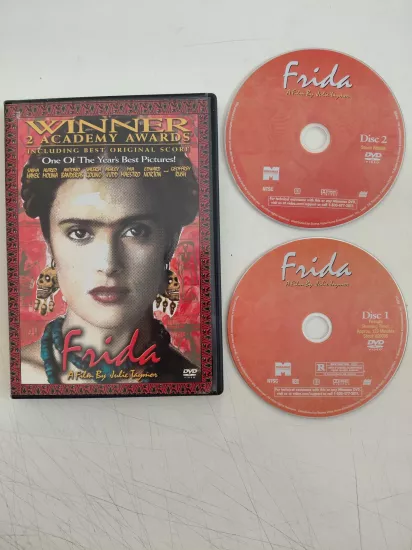 FRIDA - Salma Hayek - 2xDVD Film /1.Bölge - Türkçe altyazı yoktur